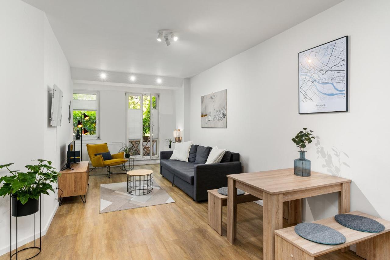 Mel&Bens City Apartment Terrasse Wallanlagen BRE Dış mekan fotoğraf